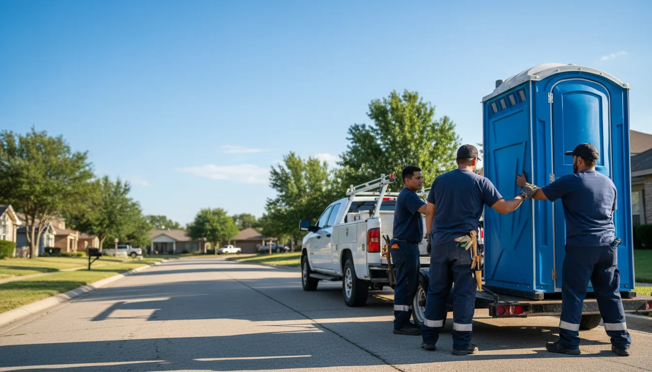 Portable Toilet Rental in Malakoff, TX near me